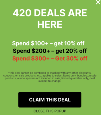 supherbs 420 deals